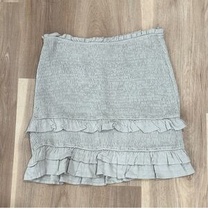 Altard state light blue scrunch skirt